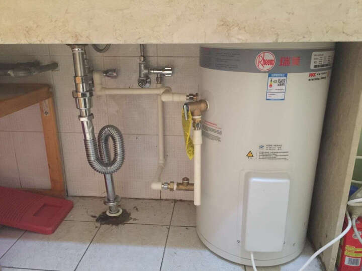 瑞美(rheem)28/40l升立式恒热电热水器 落地式大容量大厨宝自动恒温