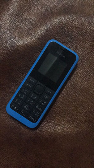 诺基亚(nokia)105 (rm-1133) 蓝色 移动联通2g手机 老人手机 双卡双待