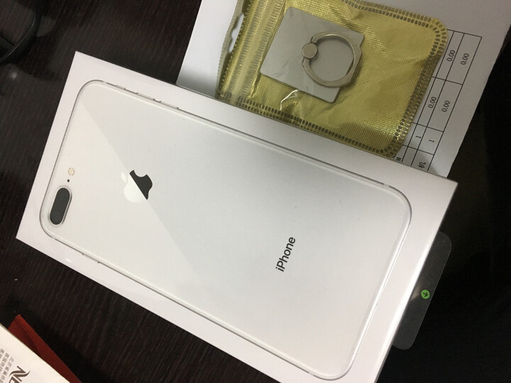 apple 苹果 iphone8 plus (a1864) 手机 银色 全网通版 64gb全新未