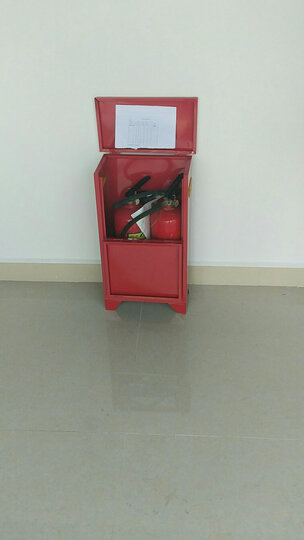 江荆 消防灭火器箱 国标加厚型 可放置3/4/5公斤干粉灭火器 2/3升水基