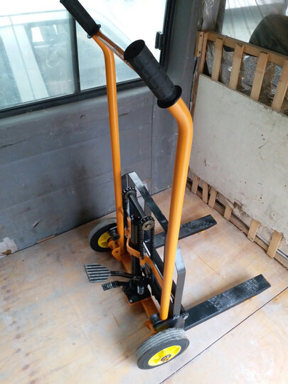 凯力锐(kailirui)液压手推老虎车小型装卸车手动微型小叉车升高车装