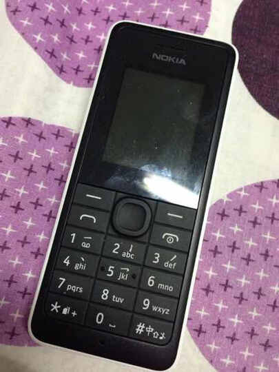 诺基亚(nokia) 107 (rm-961) 白色 移动联通2g手机 双卡双待短信打字