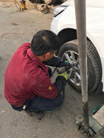 在无锡新安驰汽修弄的