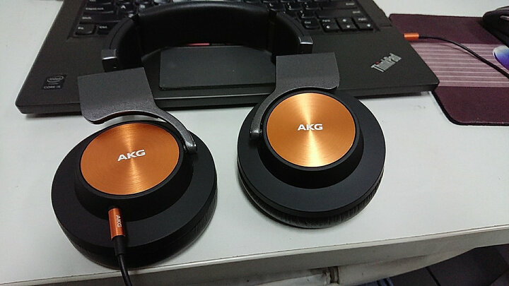 爱科技(akg) k545 头戴式动圈hifi耳机
