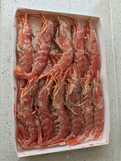 蓝雪红虾l2-500g:"大虾真心不错,个大,价格也好实惠,总之不错满意.