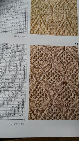 志田瞳最新棒针编织花样260 晒单图