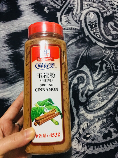 味好美玉桂粉(肉桂粉)453g:"上午下单,傍晚就收到了.