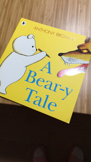 凯迪克图书 英文原版绘本安东尼布朗 a bear-y tale 当熊遇到熊平装