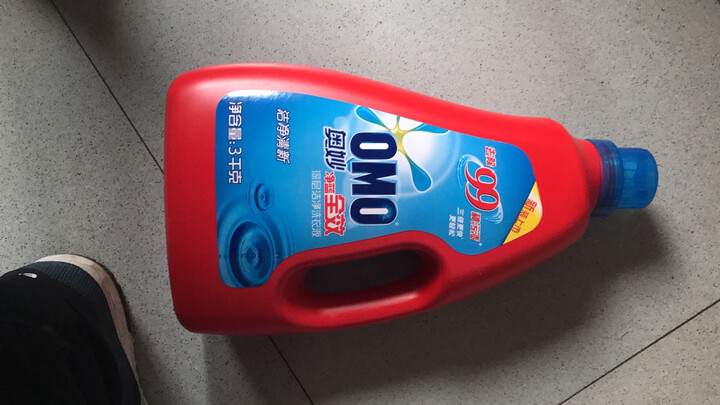 奥妙(omo)洗衣液 净蓝全效深层洁净3000g(新老包装随机发货) 晒单图