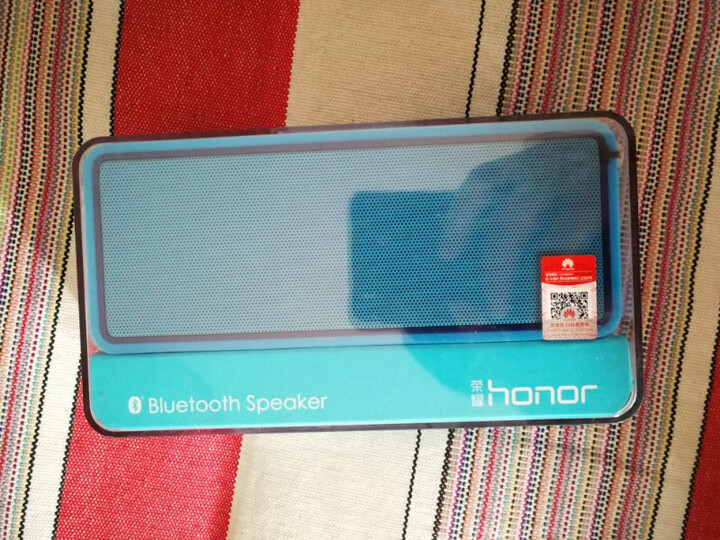 华为(huawei)荣耀原装立体声蓝牙免提音箱 am10s(晴空蓝) 晒单图