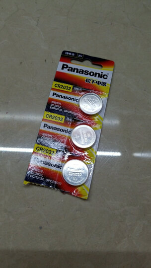 松下cr-2032/5bc:"松下正品,家庭必备,很多电器上都用这种电池,电量足