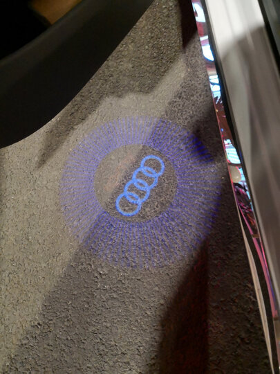 适用于奥迪迎宾灯q5/a4l/a6l/q3/q7/a8l迎宾灯车门灯投影灯内饰改装