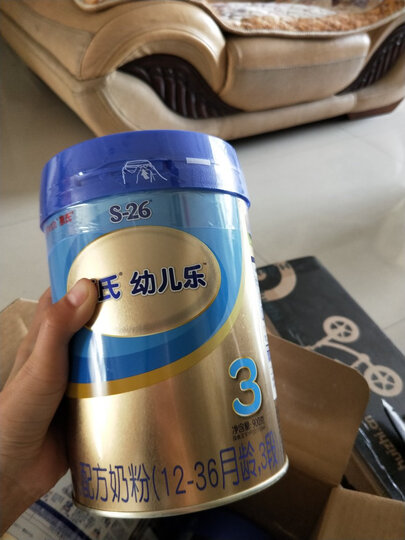 惠氏金装幼儿乐3段900g六罐用户评论