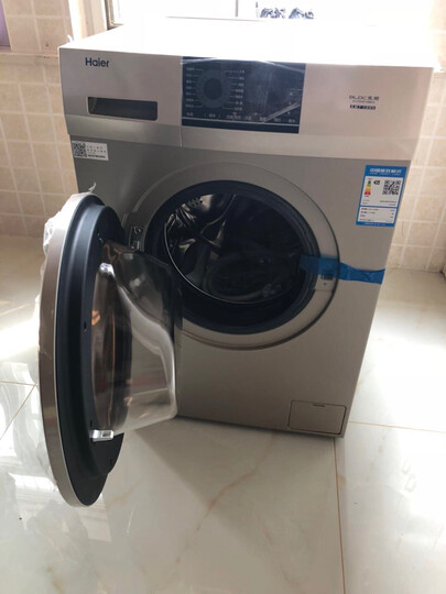 家用电器  大 洗衣机  海尔(haier)xqg100-b016g  海尔(haier)滚.