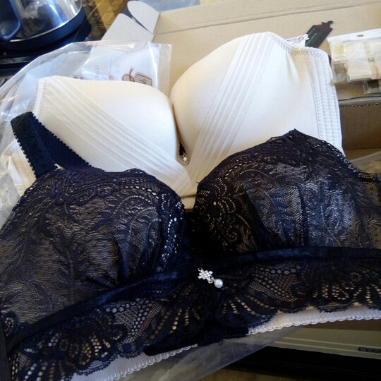 神秘黑 单文胸75b/34b 晒单图