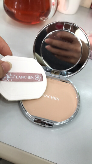 蓝秀(lanchen)蓝秀水漾盈彩粉饼lcf04#黯哑肌肤适用8.