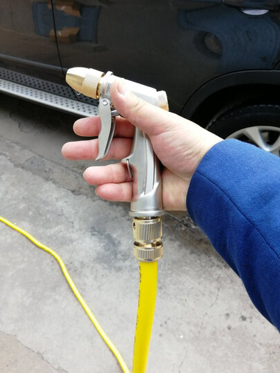 清仓 陆人行 洗车水枪 高压水枪洗车套装 家用高压全金属带工具可调节