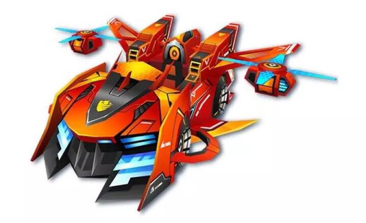 奥迪双钻 零速争霸四驱车拼改模块垂直攀爬轨道跑道赛车动漫周边儿童