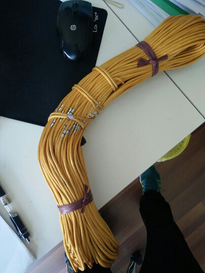 测量绳30米50米70米100米内含3根钢丝百米绳工程桩基量地测距绳尺