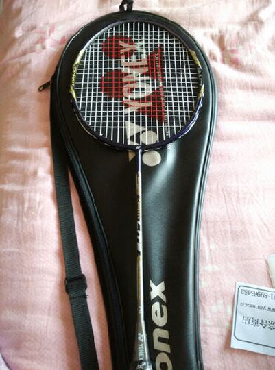 (tt)尤尼克斯羽毛拍全碳素羽毛球拍单拍已穿线24磅 voltric 7dg使用还
