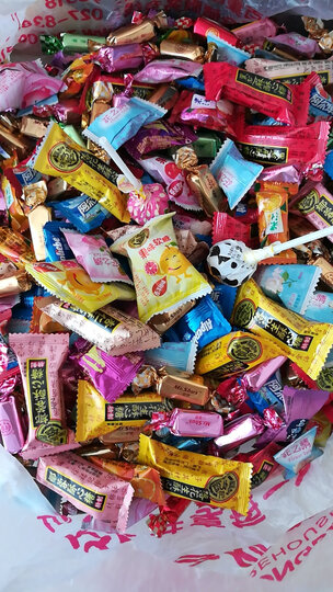 [晒单帖]糖果很好吃,种类很多,第二天上午就到了.