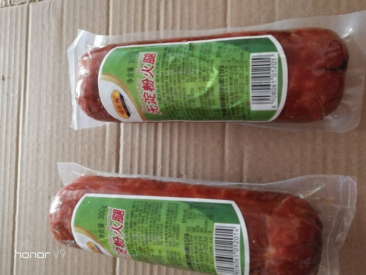 得利斯 无淀粉火腿300g*2 烧烤食材三明治火腿肉肠切片 晒单图