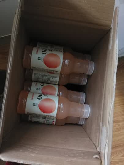 农夫山泉 水溶c100西柚味复合果汁饮料445ml*24瓶 整箱 晒单图