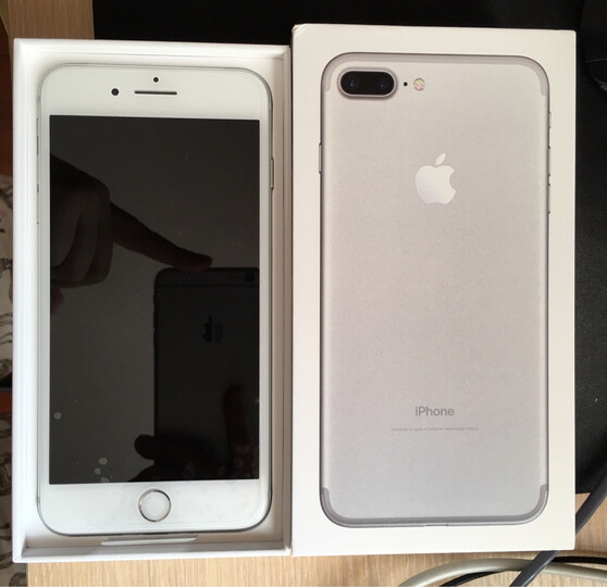 苹果apple iphone7 plus (a1661) 256g 银色 全网通4g手机