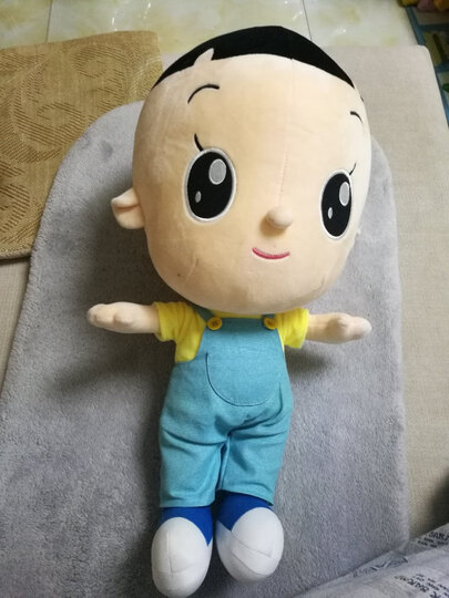 贝酷(beiku) 大头儿子和小头爸爸毛绒玩具公仔卡通玩偶生日礼物大头