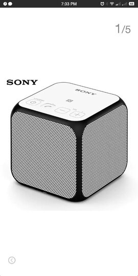 索尼srs-x11:"音质很棒,两边振膜强劲,立体声不错.好评" - 京东