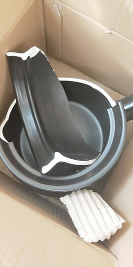 泥火匠 陶瓷耐热中药煲 明火煎药壶 药罐子 熬药带把砂锅 2.