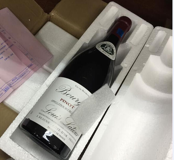 法国进口louislatour路易乐图莎布利干白葡萄酒葡萄酒750ml