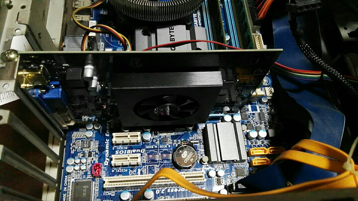 技嘉(gigabyte) gt710 1g 64bit gddr5显卡 n710d5-1gi