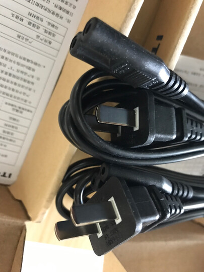 it-ceo 三插 梅花尾电源线连接线适用笔记本电脑1.5米y1ac黑色 晒单图