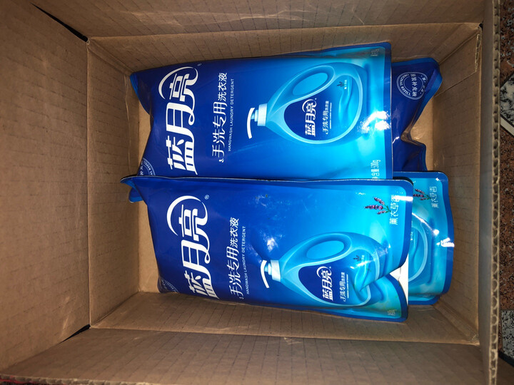 500g蓝月亮洗衣液热评榜