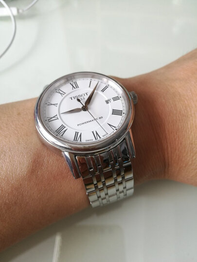 艾尚真 适用于天梭新卡森t085钢带 t085.410a t085.