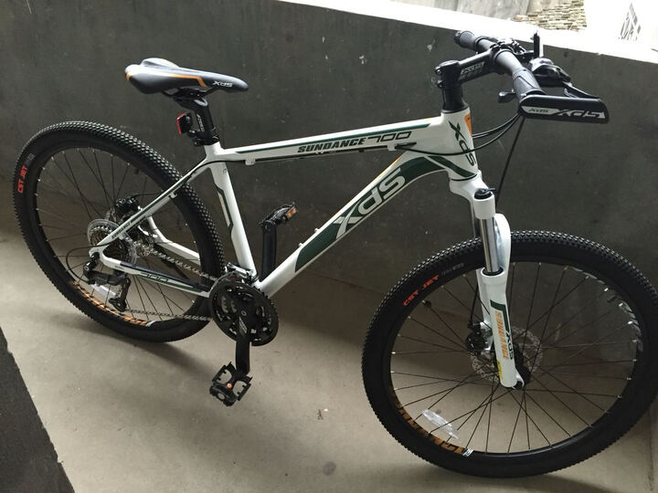 xds喜德盛自行车26寸铝合金/27速禧玛诺变速/锁死前叉/久裕花鼓 逐日