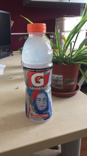 百事可乐佳得乐 gatorade 西柚味运动饮料600ml*15瓶:"儿子每次打篮球