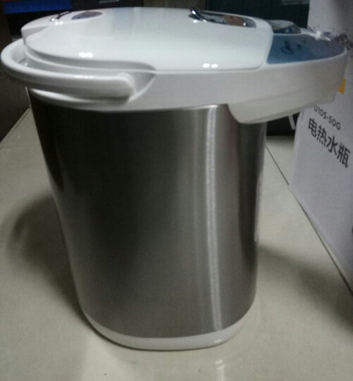 美的(midea)电热水瓶热水壶电水壶304不锈钢水壶热水瓶5l容量电水壶