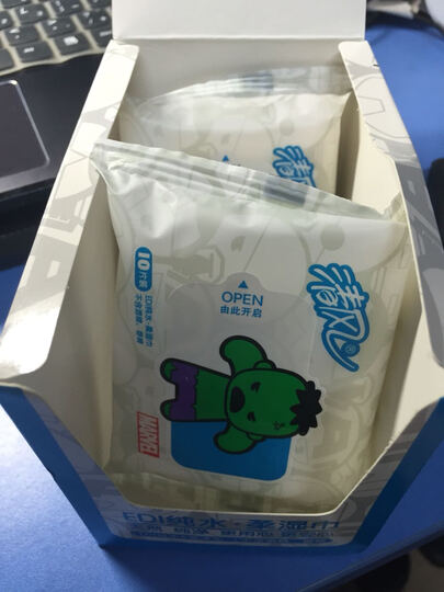 挺好用的,里面有五包,漫画很好看