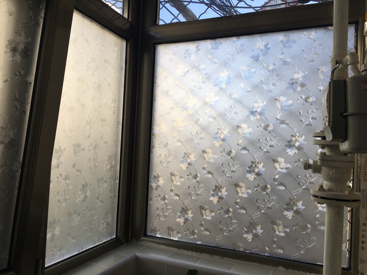 安贝易窗户纸无胶静电磨砂玻璃贴膜玻璃纸透光不透明窗花纸移门卧室