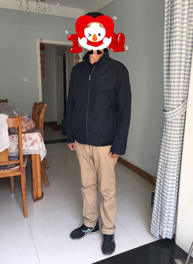 七匹狼(septwolves):"老爸175cm,体重130斤,穿180,54a,正合适!