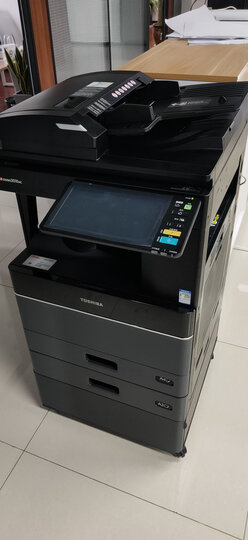 a3激光双面双输打印复印扫描 二纸盒 工作台  东芝e-studio2010ac 多