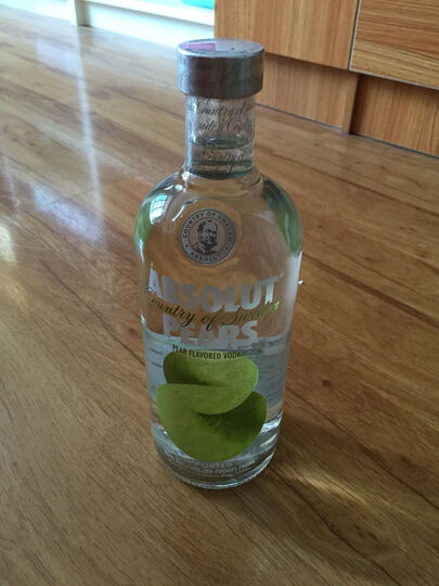 absolut绝对伏特加苹果梨味40度750ml