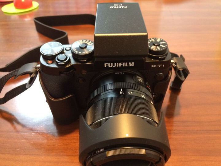 富士(fujifilm)x-t1 微单电套机(xf18-55) aps-c 去低通 wifi操控 防