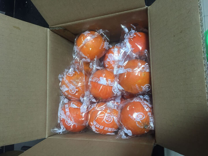 五丰 美仑达 精选进口鲜橙 2kg装(±100g) 简致礼盒 铂金果 新鲜水果