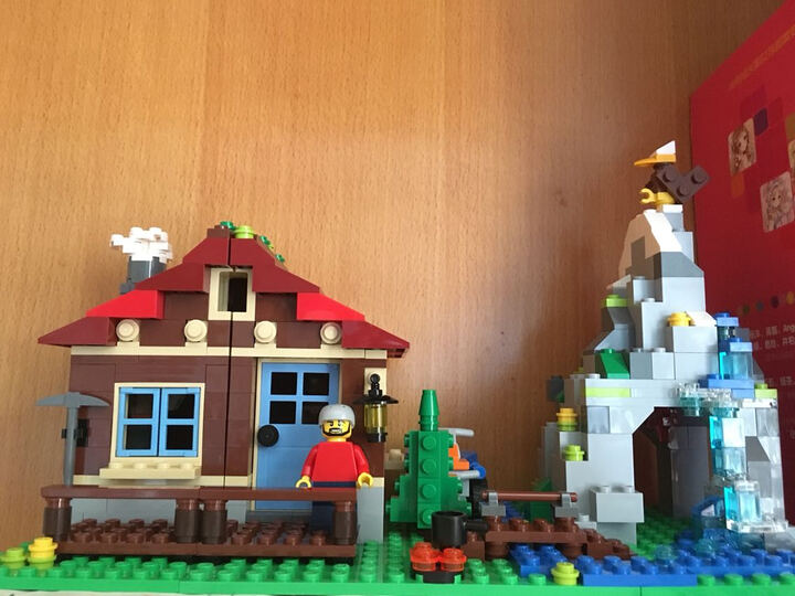 乐高(lego) lego creator 创意百变系列 山地小屋 31025 积木儿童益智