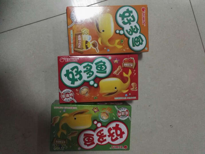 orion 好丽友 休闲零食 好多鱼鲜香海苔味33g/盒服务态度很好-京东