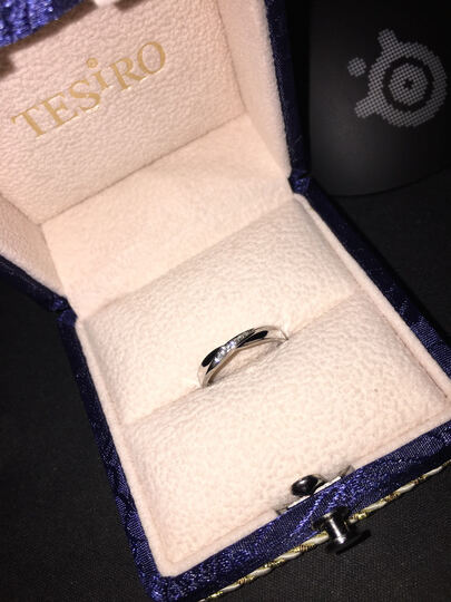 leysen莱绅通灵珠宝 对戒求婚钻戒订婚钻石戒指女 情侣对戒 王室之吻