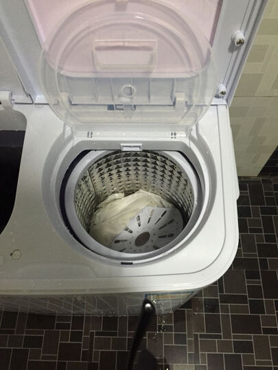 小鸭xpb30-1606es 3公斤 半自动波轮洗衣机 晒单图